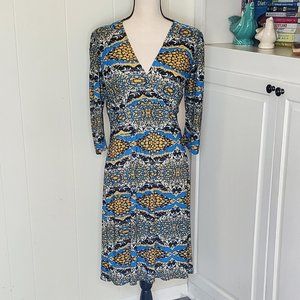 Karina Dresses 3/4 length Sleeve V-neck dress